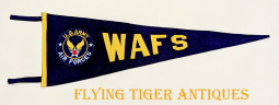 Extremely Rare Early WWII USAAF Women's Auxiliary Ferrying Squadron WAFS Pennant