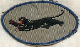 Great, Early WWII USAAF 35th F.S., 8th F. G., 5th Air Force Jacket Patch