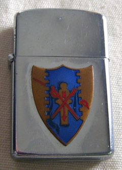 Late 1950s US Army Troop A 3rd Recon Squadron 4th Cavalry Regiment Vulcan Lighter