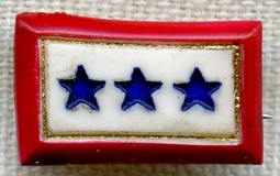 WWII Plastic (Three) Sons-in-Service Pin