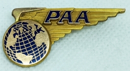 1940s Pan Am Agent Wing with "B" Maker's Mark
