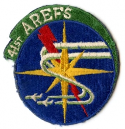 Circa 1970s USAF 41st Air Refueling Squadron (AREFS) Jacket Patch