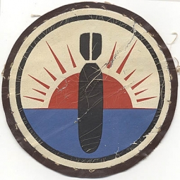 WWII USAAF 424th Bomb Squadron, 307th Bomb Group, 13th Air Force Leather Patch