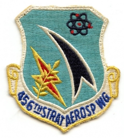 Early 1960s USAF 456th Strategic Aerospace Wing Jacket Patch