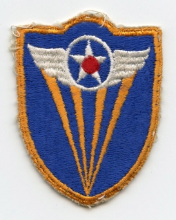 WWII USAAF 4th Air Force "Tall, Thin" Patch Variant