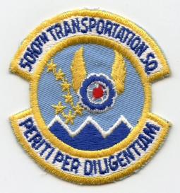 Circa 1970s USAF 5010th Transportation Squadron Jacket Patch