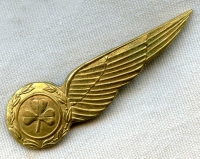 1950s Aer Lingus (Irish Airline) Stewardess Hat Badge