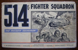 WWII Unit History of USAAF 514th Fighter Squadron (aka "Raider Squadron") D-Day Unit