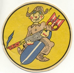 Nice WWII USAAF 528th Bomb Squadron, 380th Bomb Group, 5th Air Force Patch