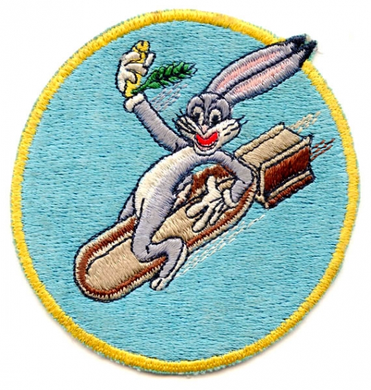 Late 1950s USAF 530th Bomb Squadron, 380th Bomb Wing Bugs Bunny