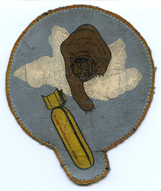 USAAF 569th Bomb Squadron, 390th Bomb Group, 8th AF Patch Worn by