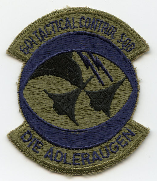 1970s - 1980s USAF 601st Tactical Control Squadron Patch from Pruem AFB ...