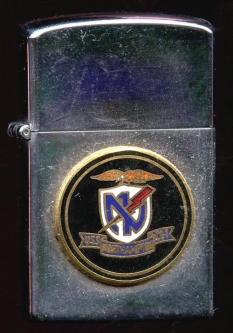 1960s Mint, Unfired Small-Size Vulcan Lighter for US Navy Command Cruiser USS Northhampton (CC-1)