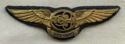 1960s Thai Airways Steward Wing