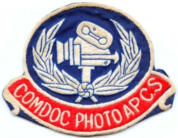 Vietnamese-Made USAF ComDoc Photo Air Photographing & Charting Service AFCS (600th Squadron) Patch