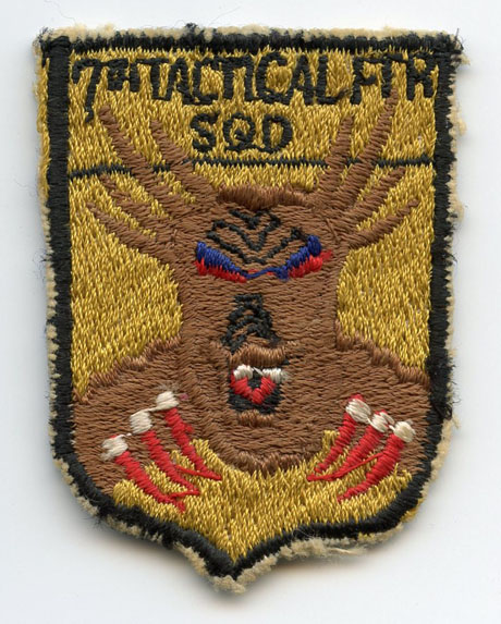 Asian-Made Vietnam War US Air Force 7th Tactical Fighter Squadron Patch ...