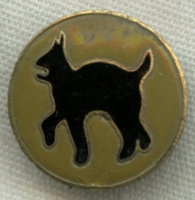 Late WWII US Army 81st Infantry Division (aka Wildcat) Patch-Type DI