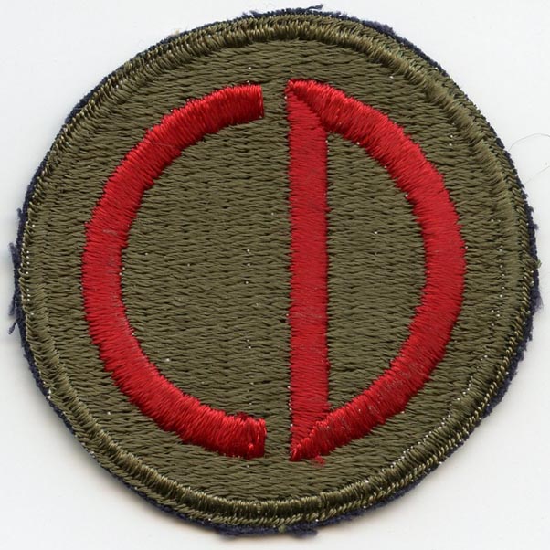 Oversized WWII US Army 85th Division (Custer Division) Shoulder Patch ...