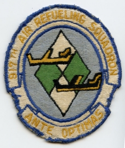 Circa Late 1970s USAF 917th Air Refueling Squadron (AREFS) Jacket Patch