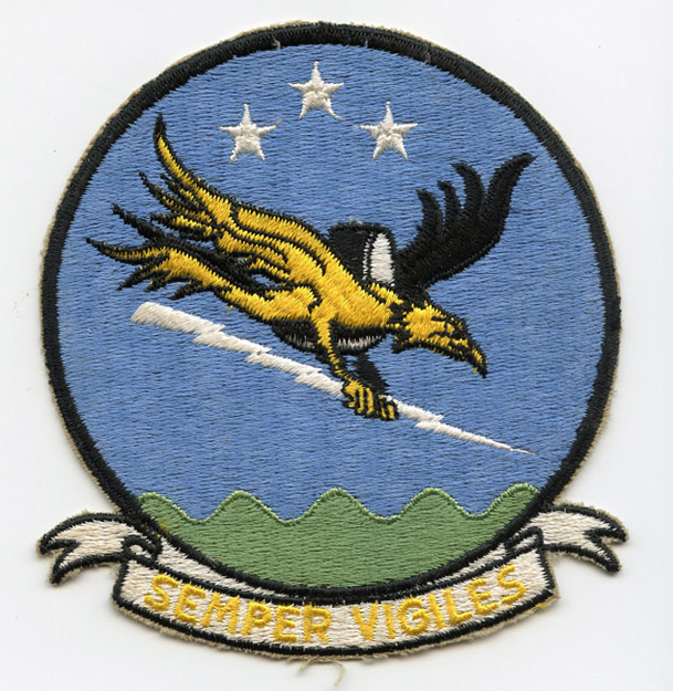 Large Mid-Late 1960s USAF 965th AEW & C Squadron Jacket Patch: Flying ...