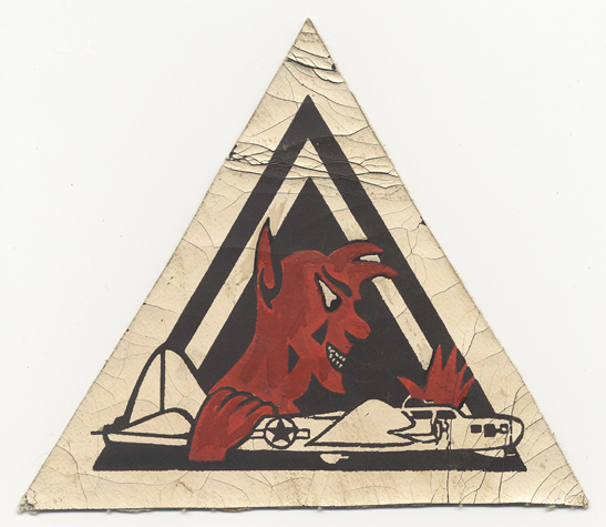 Nice WWII Theatre-Made Jacket Patch for USAAF 96th Bomb Squadron, 2nd Bomb  Group, 12th/15th AF