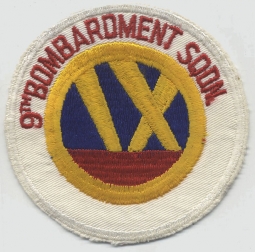 1950s USAF 9th Bomb Squadron Patch