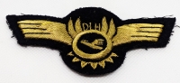 Circa 1980s DLH (Deutsche Lufthansa) Pilot Hat Badge German Airline
