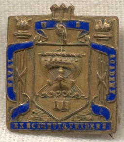 Circa 1900 US Naval Academy Enameled Lapel pin