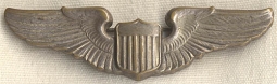 Rare Early 1930s Air Corps Pilot Wing by Meyer