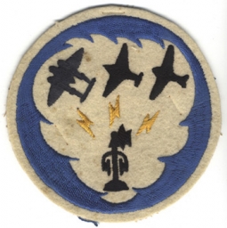 RARE WWII USAAF 35th Fighter Control Sq 5th Air Force Patch