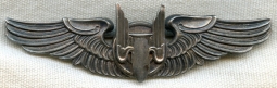 Variant WWII USAAF Air Gunner Wing in Sterling by Moody Bros.