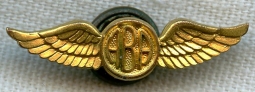 Circa 1930 Aviation Boosters of America (ABA) Lapel Wing