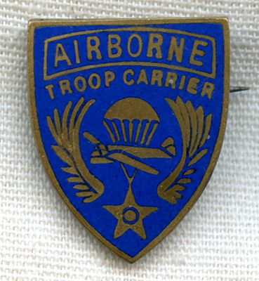 Rare WWII USAAF Airborne Troop Carrier UK-Made 