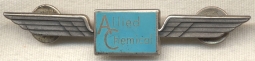 1960's Allied Chemical Corporation Pilot Wing Type I in Sterling by Balfour