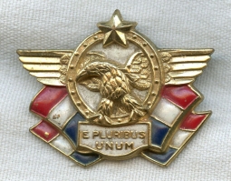 WWII Aid to Allies Donation Badge