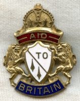 WWII Aid to Britain Badge by Karu