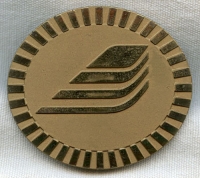 Circa 1980's Air Atlanta Hat Badge