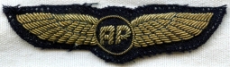 1980s Air Panama Bullion Pilot Wing