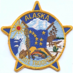 1990s Alaska State Troopers Uniform Patch