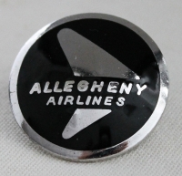 Early 1950's Allegheny Airlines Ground Crew Hat Badge