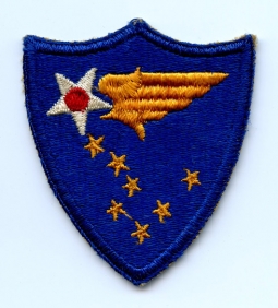 Circa 1945-1946 USAF Alaskan Air Command (AAC) Shoulder Patch