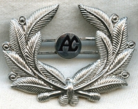 1980s Allegheny Commuter Airlines Pilot Hat Badge