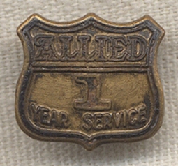 1940s-1950s Allied Trucking 1 Year of Service Pin