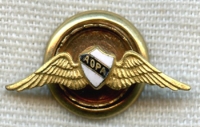 Ca. 1940 Aircraft Owners & Pilots Assoc. (AOPA) High Quality Lapel Pin