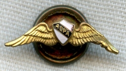 Circa 1950s Aircraft Owners And Pilots Association (AOPA) Lapel Pin