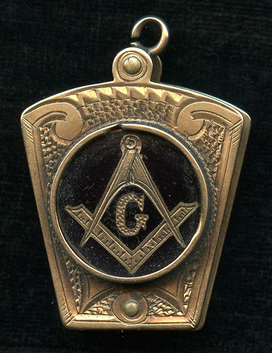 Flying Tiger Antiques Online Store: Beautiful Vintage Masonic Watch Fob ...