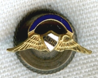 Circa 1950s Aircraft Owners And Pilots Association (AOPA) Senior Member Lapel Pin