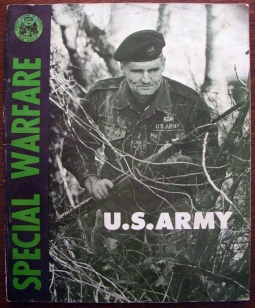 1962 (Early Vietnam War Era) US Army Special Forces Special Warfare Book