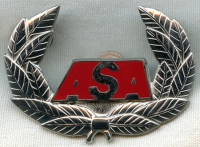 1990's Atlantic Southeast Air Pilot Hat Badge 1st Issue
