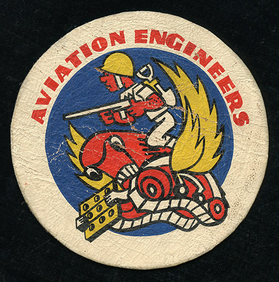 leather aviation patches